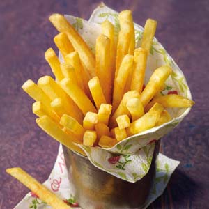 Frites coupe fine 7 mm