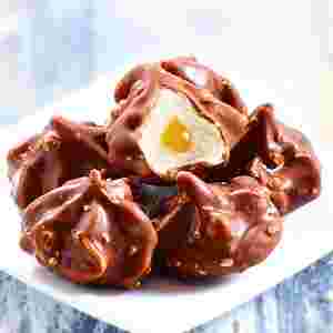 *12 Rochers glacés Nougat/miel *12 Rochers glacés Nougat/miel