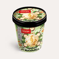 Crème glacée Vanille Macadamia
