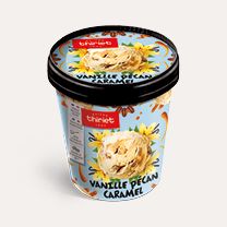 Crème glacée Vanille Pécan Caramel