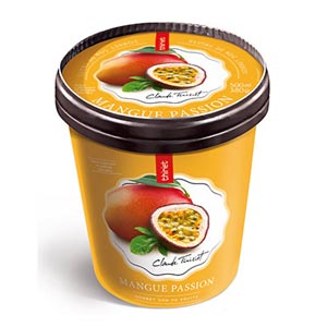 Pot 500 ml Sorbet Mangue passion Pot 500 ml Sorbet Mangue passion
