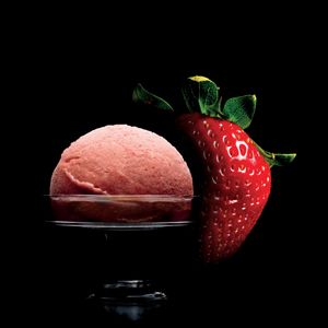 Bac 500ml sorbet fraise de Dordogne