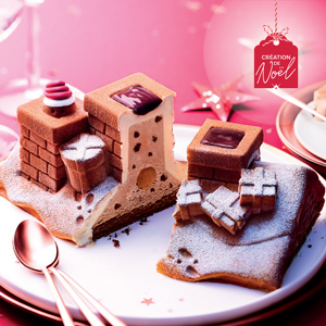 *En attendant le père Noël, choc. au lait/noisette *En attendant le père Noël, choc. au lait/noisette