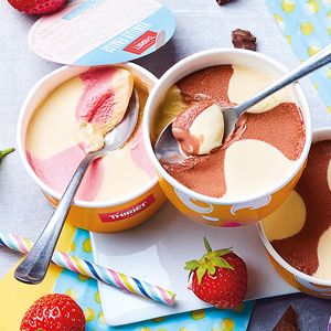 12 Pots Vanille/fraise