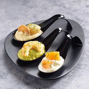 6 Cuillères apéritives de la mer 6 Cuillères apéritives de la mer