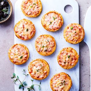 9 Petites pizzas jambon/fromages
