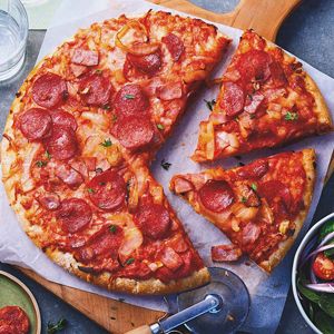 Pizza épaisse - Calamity Jane - Chorizo Cheddar