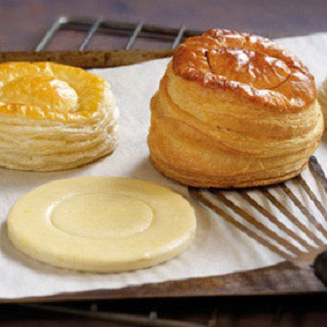 4 Croûtes à bouchées à cuire 4 Croûtes à bouchées à cuire