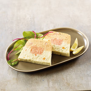 *4 Tranches de terrine au saumon *4 Tranches de terrine au saumon