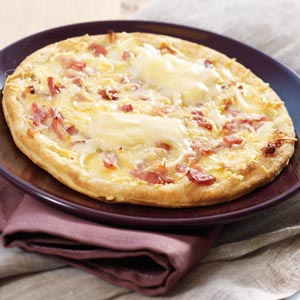2 Tartes fines reblochon - lardons 2 Tartes fines reblochon - lardons