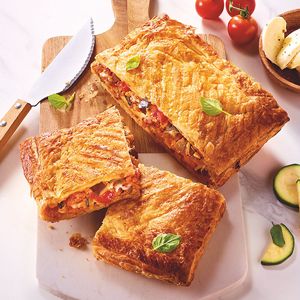 Feuilleté légumes du soleil/mozzarella
