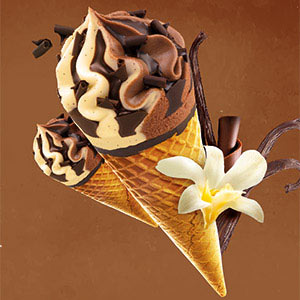 6 Cornets Classico Vanille gousse/chocolat 6 Cornets Classico Vanille gousse/chocolat