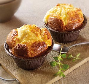 *4 Soufflés au fromage *4 Soufflés au fromage