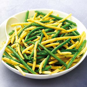 Haricots verts et haricots beurre biologiques