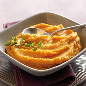 Purée de patate douce cuisinée Purée de patate douce cuisinée