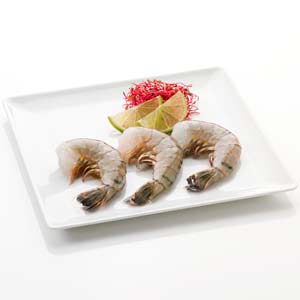 Crevettes BT crues Tail-on 8/12 1 kg Crevettes BT crues Tail-on 8/12 1 kg