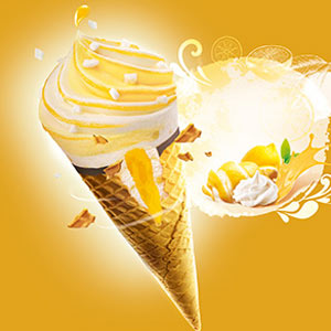 6 Cornets Exalto Zitrone Meringue 6 Cornets Exalto Zitrone Meringue