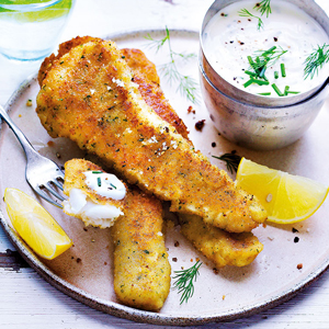 Alaska Seehecht Filets mit Zitrone und Petersilie Alaska Seehecht Filets mit Zitrone und Petersilie