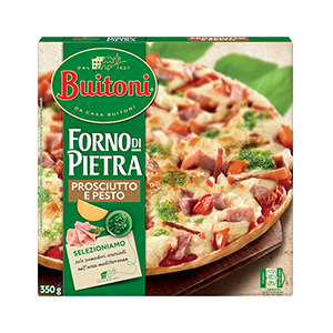 Pizza Forno di pietra Prosciutto e Pesto Buitoni Pizza Forno di pietra Prosciutto e Pesto Buitoni