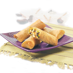 Frühlingsrollen mit Poulet/Gemüse 50 g 16 pcs