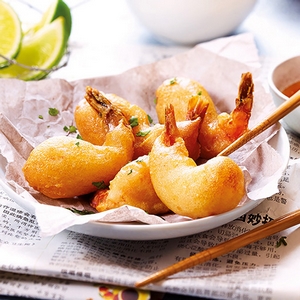 6 Beignets de crevette asiatiques 6 Beignets de crevette asiatiques