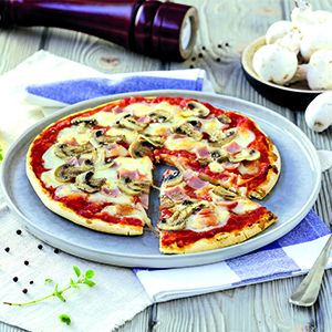 Pizza jambon-champignons sans gluten 335g