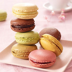 6 Macarons Chocolat 6 Macarons Chocolat