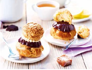 2 Religieuses chocolat caramel* 2 Religieuses chocolat caramel*