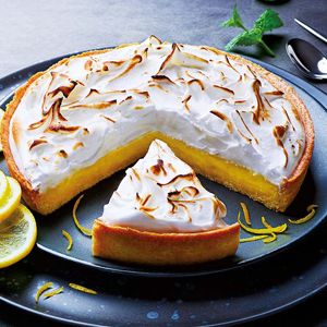 Zitronen/Meringue Torte