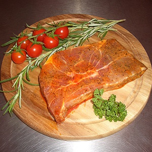 1 Steak de porc Bûcheron épicé 1 Steak de porc Bûcheron épicé