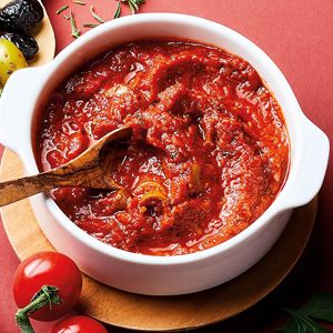 Sauce tomate et olives